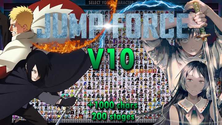 Jump Force Mugen V10 : All 1025 Characters + Full Version