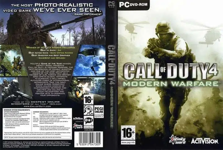 Call of Duty 4 Modern Warfare Pc Game